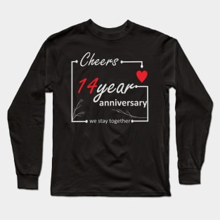 14 Year Anniversary Long Sleeve T-Shirt